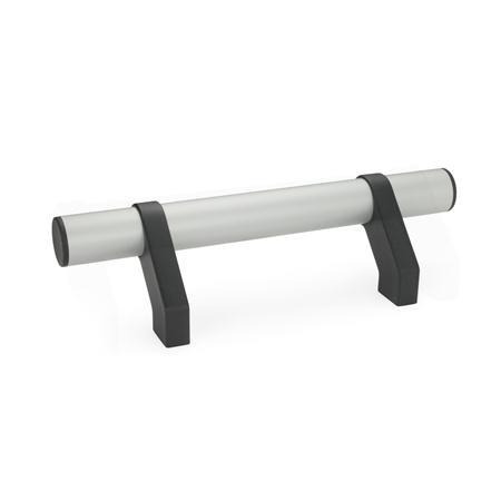 Otto Ganter Tubular Handle with Movable Handle Leg, GN 333.2